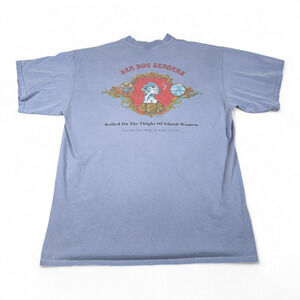 Vintage Sea Dog Shirt Adult EXTRA LARGE Blue Seagars Diving Nautical USA 90s